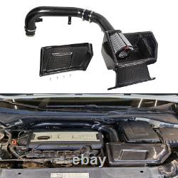 High Flow Carbon Fiber Air Intake Pipe Induction For VW Golf 6 GTI EA888 2009-13