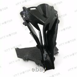 HongK Carbon Fiber 15-17 BMW HK-S1000RR Upper Center Nose Air Intake Ram Fairing