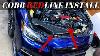 Installing The New Cobb Redline Carbon Fiber Intake And Alternator Cover On My Sti