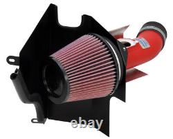 K&N Performance Air Intake System + Universal Air Filter Carbon Fiber Top