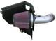 K&n Performance Air Intake System + Universal Air Filter Carbon Fiber Top