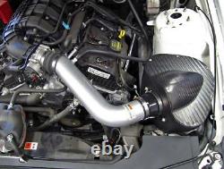 K&N Typhoon Air Intake with Carbon Fiber Cover 11-14 Mustang 3.7L V6 +11.70HP