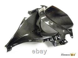 Kawasaki Zx6r Carbon Air Intake Duct 2009-12 In Twill Gloss Weave Fairing Fibre