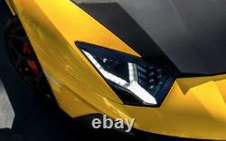 Lamborghini Aventador Carbon Fiber Front Hood Bonnet With Raised Intake Domes