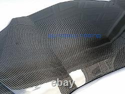 Lamborghini Aventador Carbon Fiber Front Hood Bonnet With Raised Intake Domes