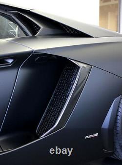 Lamborghini Aventador Carbon Fiber Side Intake Vents Trim