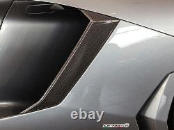 Lamborghini Aventador Carbon Fiber Side Intake Vents Trim