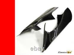 MV Agusta F4 Carbon Air Intake Duct Covers 2010-16 In Twill Gloss Weave Fibre