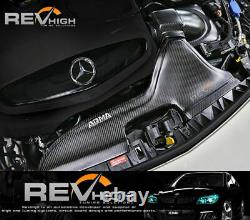 Mercedes Benz W176 A250 carbon fiber airbox Performance cold air intake filter k