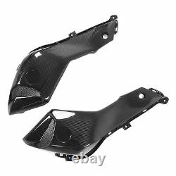 Motorcycle Intake Cover Side Panel 3K Carbon Fiber For MT-07 2013-2016