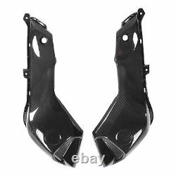 Motorcycle Intake Cover Side Panel 3K Carbon Fiber For MT-07 2013-2016