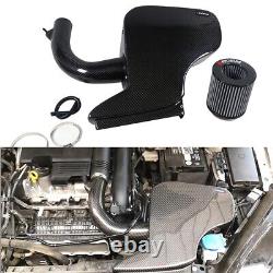 NEW High Flow Carbon Fiber Air Intake Induction For VW Golf Mk7 1.4T EA211 15-21