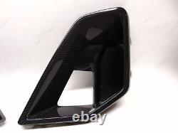 New Genuine BMW X5 G05 LCI Carbon Fiber Brake Air Intake Surrounds Trims PAIR