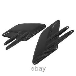 New Side Air Vent Cover Carbon Fiber Air Intake Trim Sticker For Range Rover