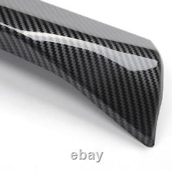 Pair For CORVETTE C8 Carbon Fiber Black Engine Intake Side Vents Door Garnish AB