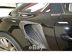 Porsche Gt2 Gt 3 Rs Rear Air Intake Covers R & L Orig. Porsche Oem Carbon Fiber