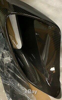 Porsche Gt2 Gt 3 Rs Rear Air Intake Covers R & L Orig. Porsche Oem Carbon Fiber