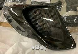 Porsche Gt2 Gt 3 Rs Rear Air Intake Covers R & L Orig. Porsche Oem Carbon Fiber