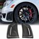 Real Carbon Front Bumper Side Air Vent Cover Fit For Mercedes Benz W204 C63