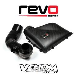 REVO Matte Carbon Fiber Air Filter Box Intake Top Lid & IS20 IS38 Turbo Hose Kit