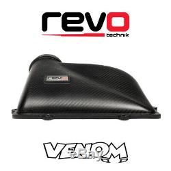 REVO Matte Carbon Fiber Air Filter Box Intake Top Lid & IS20 IS38 Turbo Hose Kit