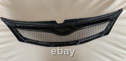 Racing Grills Front Grille Carbon Fiber EffectCar Upper Bumper Intake Hood Mesh