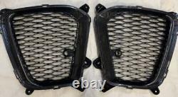 Range Rover Sport SVR OEM L494 2018+ Carbon Fiber Front Bumper Intake Trim Pair