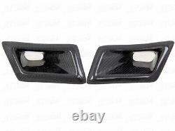 Real Carbon Bumper Side Air Vent Intake Duct Cover For NISSAN 350Z Z33 2003-2005