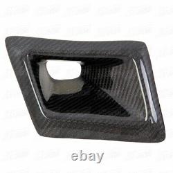 Real Carbon Bumper Side Air Vent Intake Duct Cover For NISSAN 350Z Z33 2003-2005