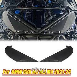 Real Carbon Fiber Air Intake Panel Covers Fits 2021-2023 BMW M3/M4 G87 M2