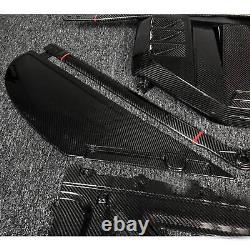 Real Carbon Fiber Air Intake Panel Covers Fits 2021-2023 BMW M3/M4 G87 M2