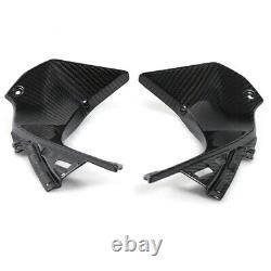 Real Carbon Fiber Air Intake Vent Cover For ZX6R 2019 2024 Gas Tank Side Cover