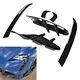 Real Carbon Fiber Front Bumper Air Intake Spoiler Cover For Porsche Taycan 20-22