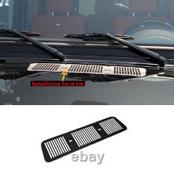Real Carbon Fiber Hood Air Intake Grille Vent Trim For Benz G Class W463 2006-18