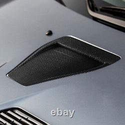 Real Carbon Fiber Hood Air Vent Intake Scoop For Mitsubishi EVO 10th 2008-2015