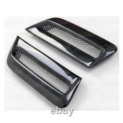 Real Carbon Fiber Hood Scoop Air Intake Vent For Mitsubishi Lancer EvoX 10 08-15