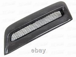 Real Carbon Fiber Hood Scoop Air Intake Vent For Mitsubishi Lancer EvoX 10 08-15