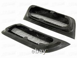 Real Carbon Fiber Hood Scoop Air Intake Vent For Mitsubishi Lancer EvoX 10 08-15