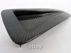 Real Carbon Fiber Hood Vents Air Intake Ducts For Nissan R35 GTR CBA DBA 08-16
