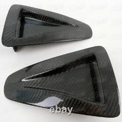 Real Carbon Fiber Hood Vents Air Intake Ducts For Nissan R35 GTR CBA DBA 08-16