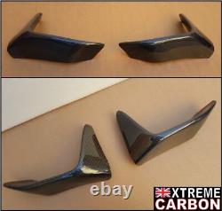 Real Carbon OEM Style Front Air Intake Covers splitters FOR BMW M3 M4 F80 F82