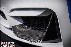 Real Carbon OEM Style Front Air Intake Covers splitters FOR BMW M3 M4 F80 F82