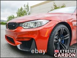 Real Carbon OEM Style Front Air Intake Covers splitters FOR BMW M3 M4 F80 F82