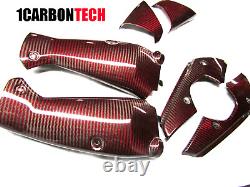 Red Hybrid Air Intake Cover Kit 6 Piece 09-2010-2012-2013-2014 Yamaha Yzf R1