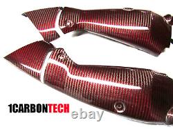 Red Hybrid Air Intake Cover Kit 6 Piece 09-2010-2012-2013-2014 Yamaha Yzf R1