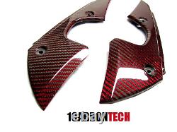 Red Hybrid Air Intake Cover Kit 6 Piece 09-2010-2012-2013-2014 Yamaha Yzf R1