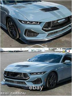 Replace Dry Carbon For Ford Mustang S650 GT 2024+ Front Engine Hood Vent Intake