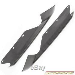 Scopione Carbon Fiber Brake Scoop Vents for Chevy 15-19 Corvette C7 Z06 ZR1 GS