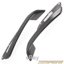 Scopione Carbon Fiber Brake Scoop Vents for Chevy 15-19 Corvette C7 Z06 ZR1 GS