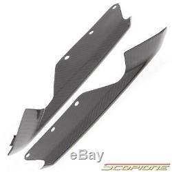 Scopione Carbon Fiber Brake Scoop Vents for Chevy 15-19 Corvette C7 Z06 ZR1 GS